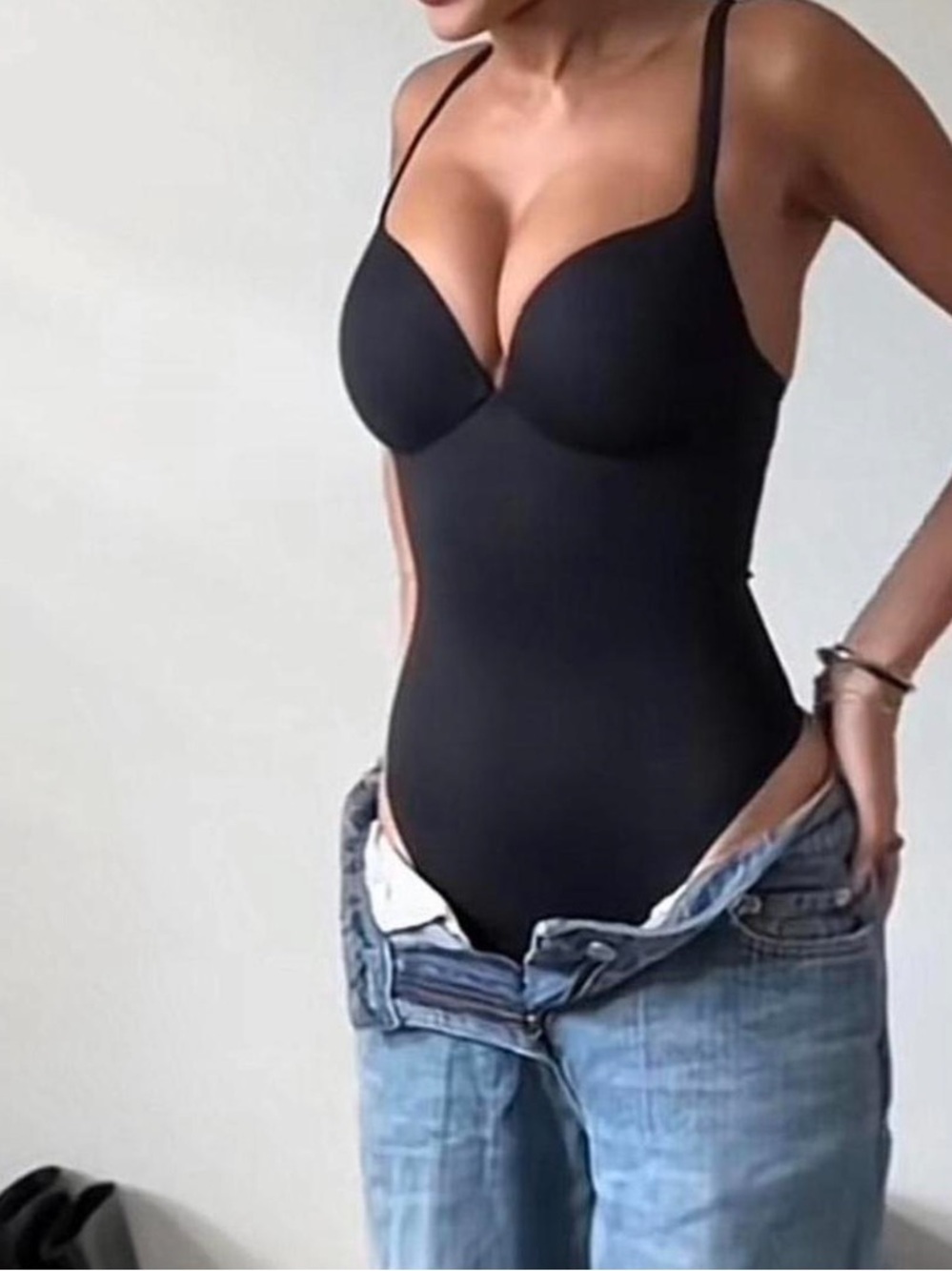 Skims Ultimate Body Push-up Thong Bodysuit